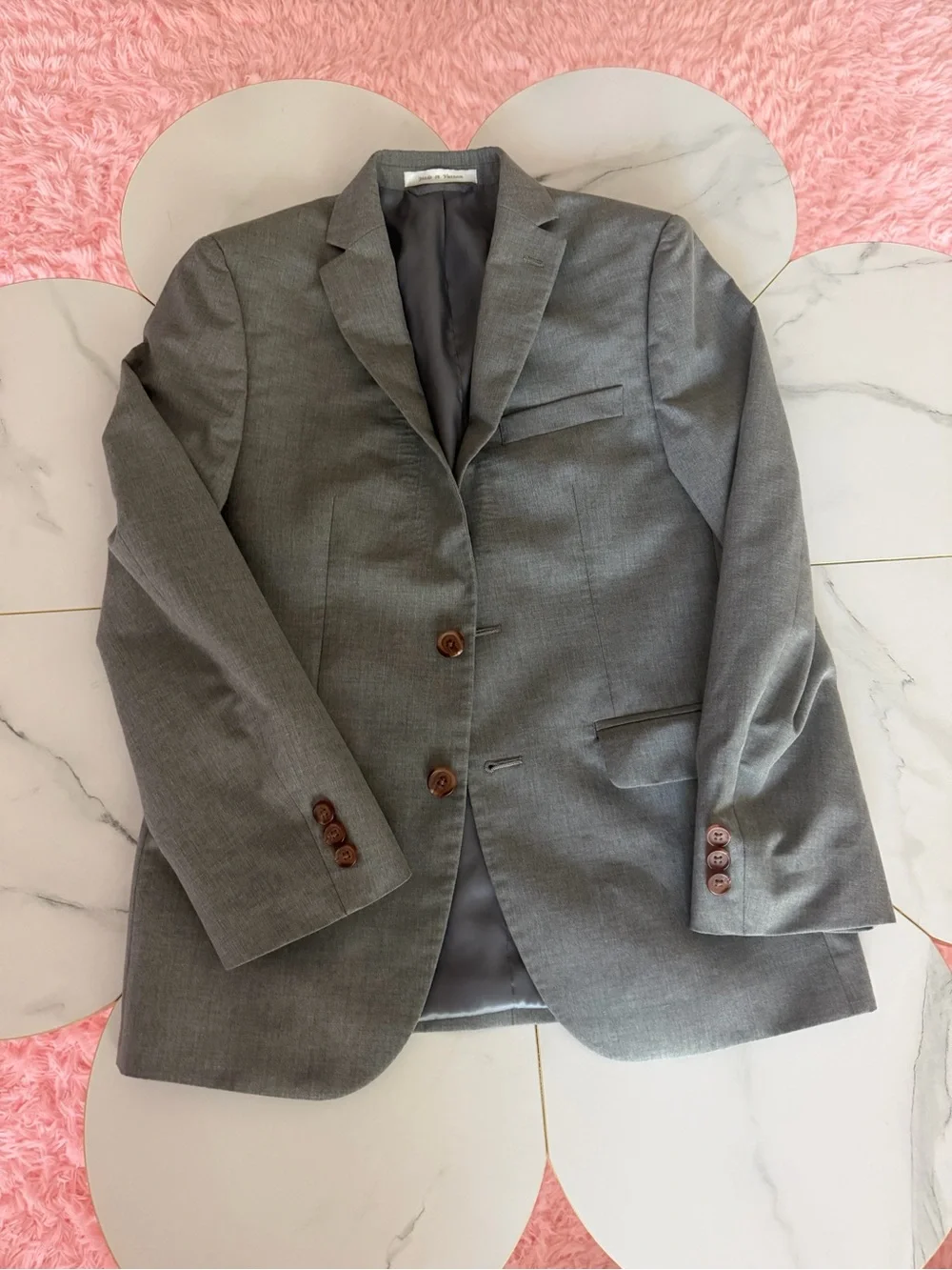 Ralph Lauren Gray Two-Button blazer